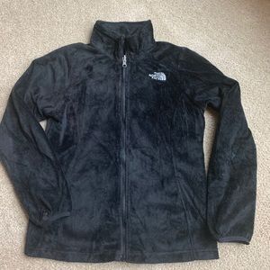 Northface 14/16 black fleece jacket